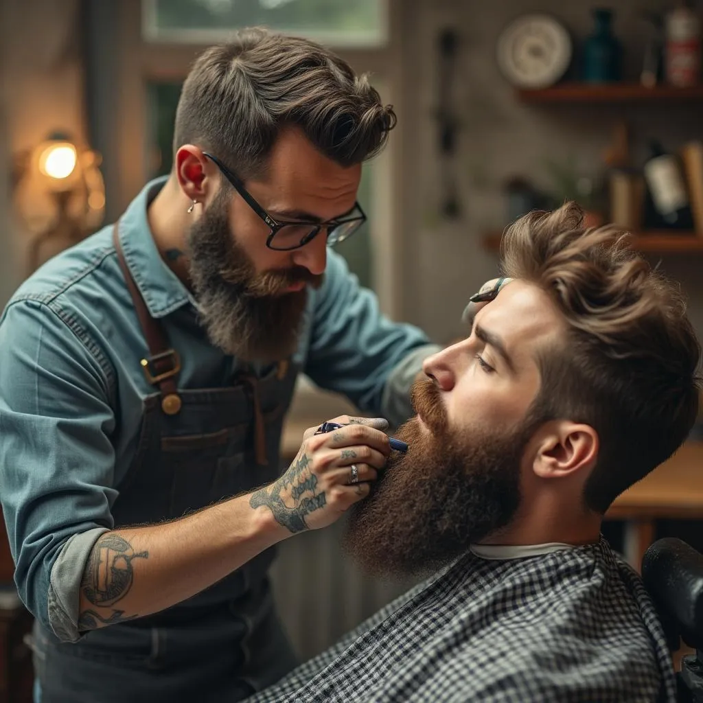 Rifinitura della barba