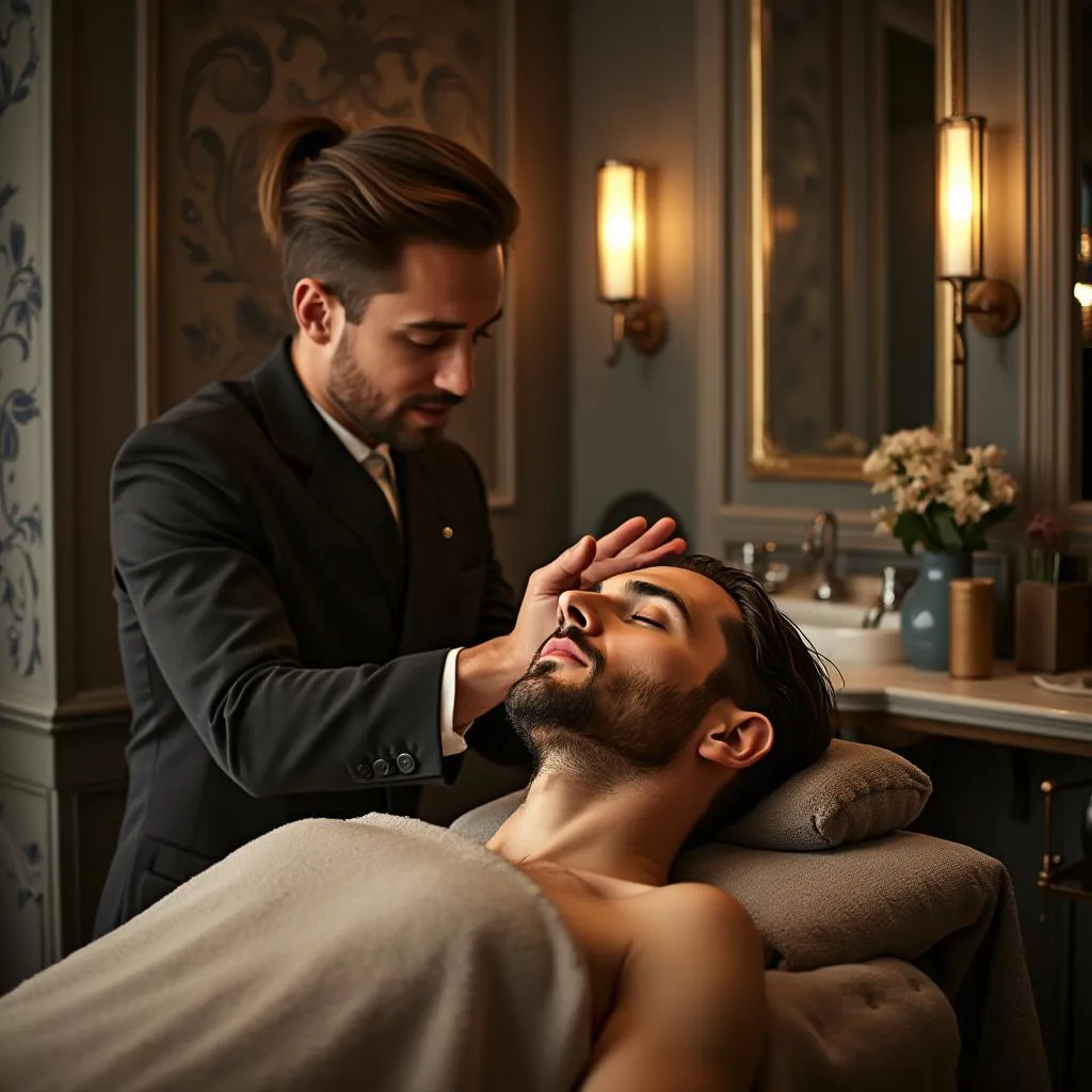 Trattamento viso per uomo